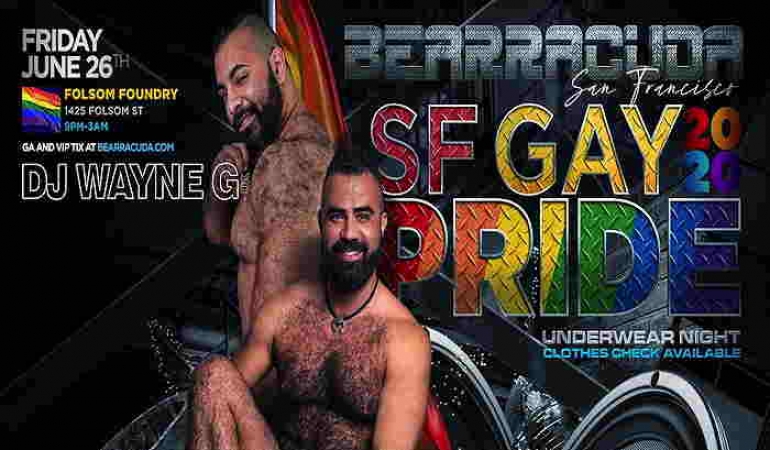 PrideParade.net | Bearracuda San Francisco Underwear Party At Folsom Street  Foundry In San Francisco CA in Folsom Street Foundry, San Francisco, CA